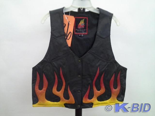 Hot Leathers Fringe Jacket w  Rose...