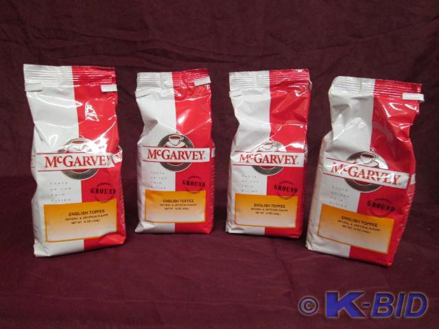 Lot of 4 -12 oz bags McGarvey groun...