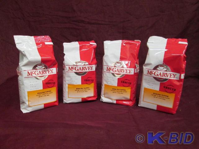Lot of 4 -12 oz bags McGarvey groun...