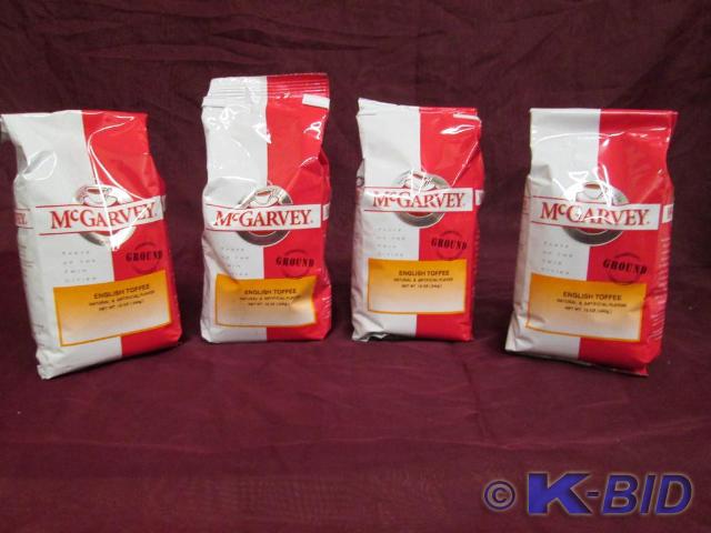 Lot of 4 -12 oz bags McGarvey groun...