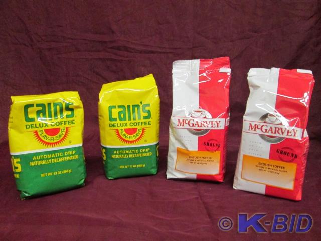 Mixed lot. 2- 12 oz bags of McGarve...