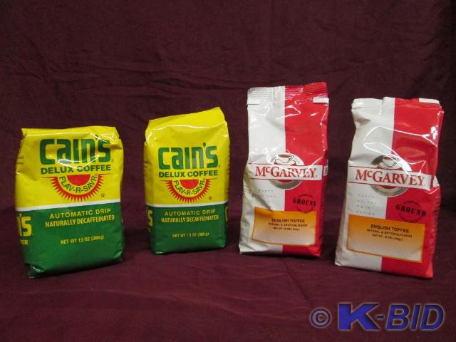 Mixed lot. 2- 12 oz bags of McGarve...