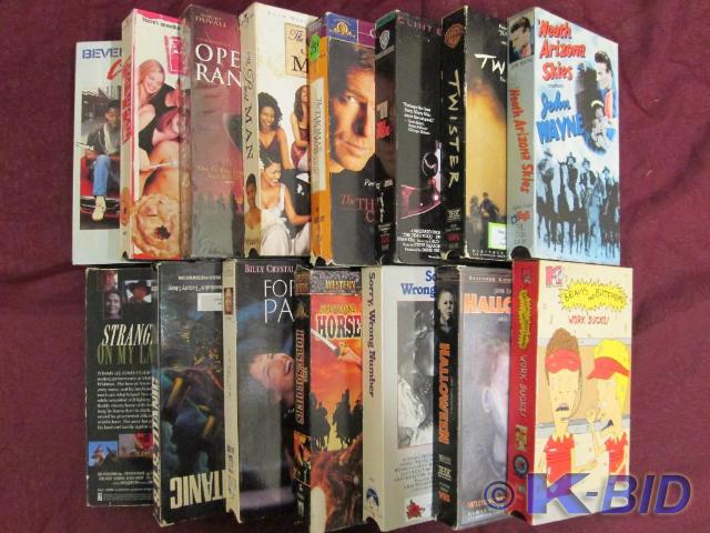 Lot of 15 miscellaneous family vide...