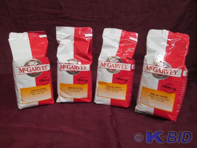Lot of 4 -12 oz bags McGarvey groun...