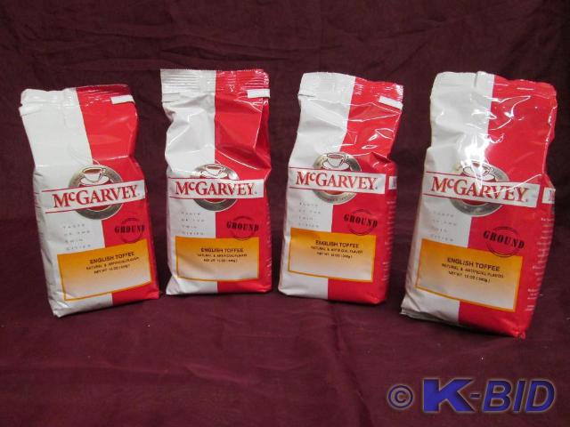 Lot of 4 -12 oz bags McGarvey groun...