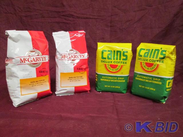 Mixed lot. 2- 12 oz bags of McGarve...