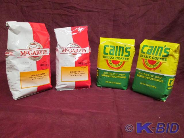 Mixed lot. 2- 12 oz bags of McGarve...