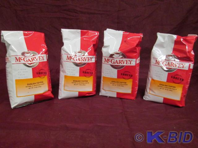 Lot of 4 -12 oz bags McGarvey groun...