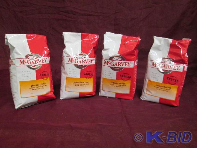 Lot of 4 -12 oz bags McGarvey groun...