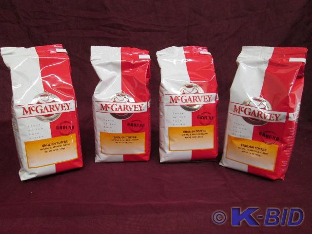 Lot of 4 -12 oz bags McGarvey groun...