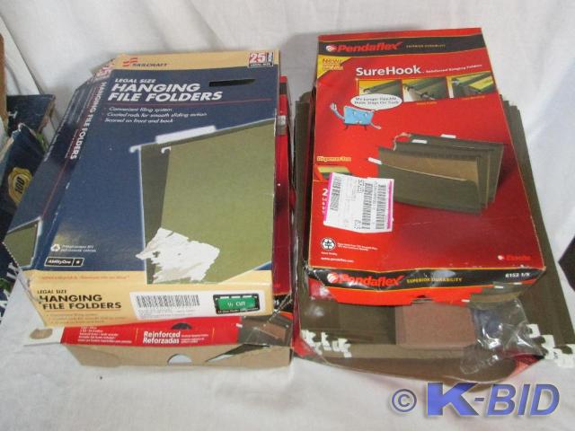 100 total legal hanging file folder...