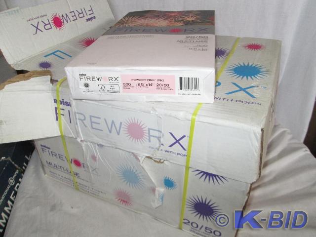 Case of Boise Fireworx powder pink ...