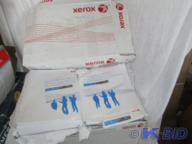 Case of 5000 sheets Xerox 3 hole pu...