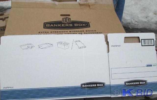 Case of Fellowes bankers boxes, 1 x...