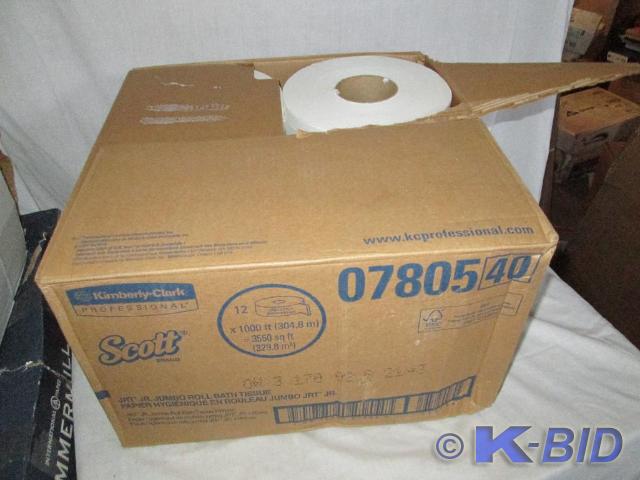 Case of 12 rolls Scott 1000 foot to...