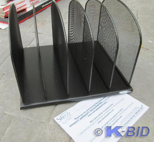 New wire mesh desk top vertical fil...