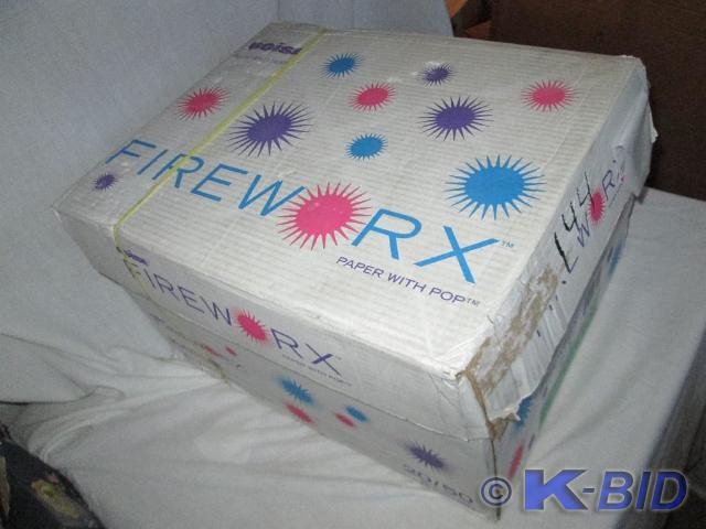 Case of legal size 8.5 x 14 Firewor...