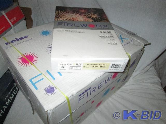 Case of Fireworx flashing ivory leg...