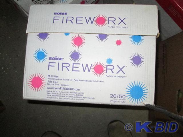 Case of 8.5 x 14 flashing ivory Fir...