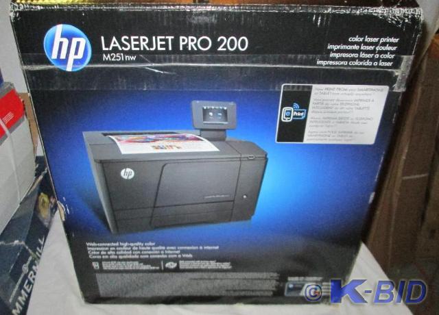 HP Laserjet Pro 200 open boxappears...