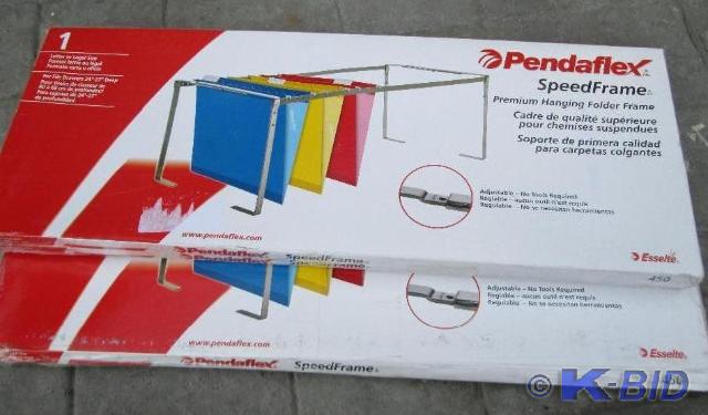 3 Pendaflex speed frame hanging fol...