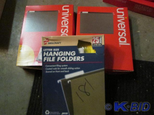 3 cases, 75 total letter size hangi...