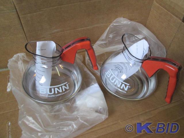 2 Brand new Bunn coffee pots for co...