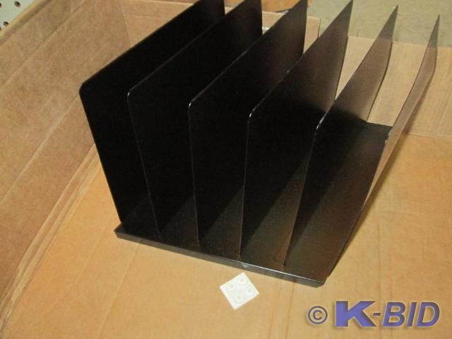 New black metal vertical file with ...