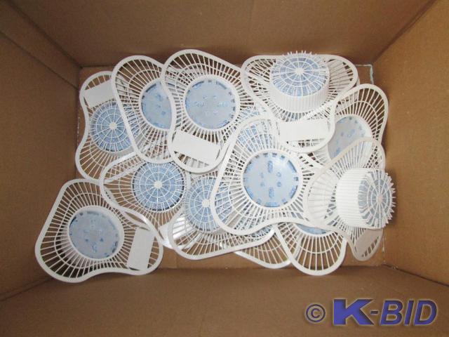 Lot of 14 urinal screens with scent...