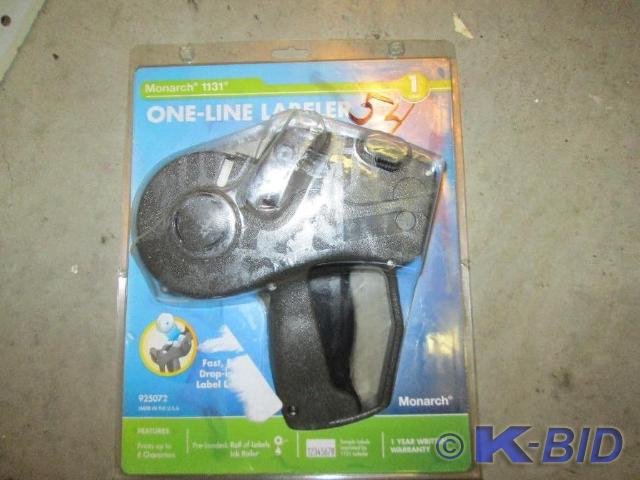 Monarch 1131 one line labler with l...