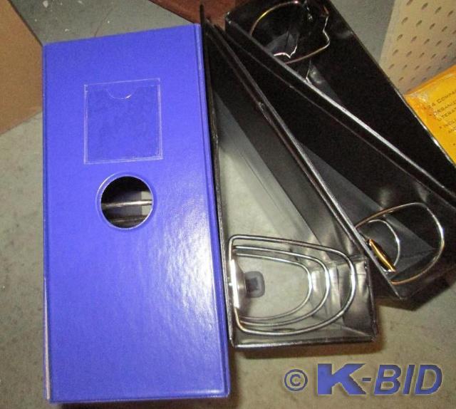4 Heavy duty large spine binders