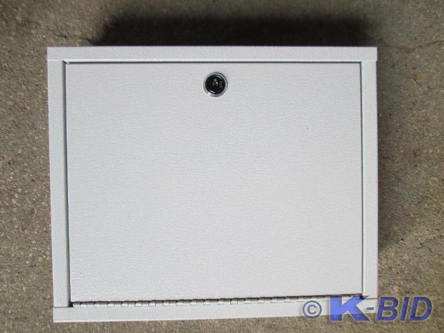 Suggestion box with keyed lock