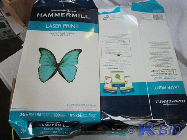 Case of Hammermill laserprint white...