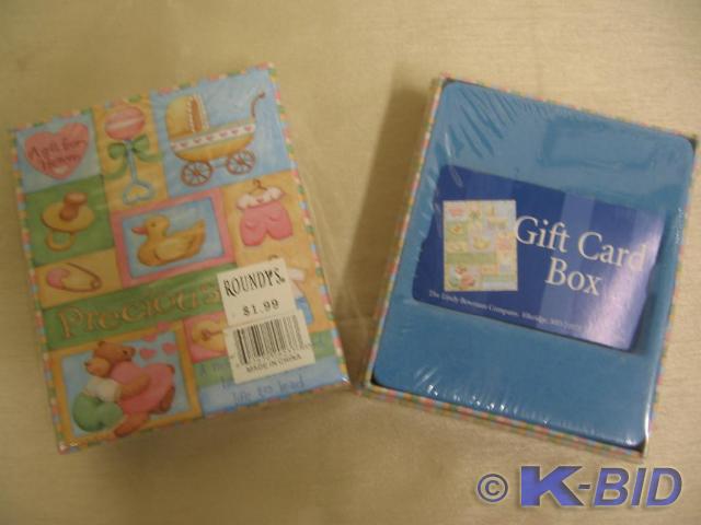 lot 157 image: Baby shower gift card holder