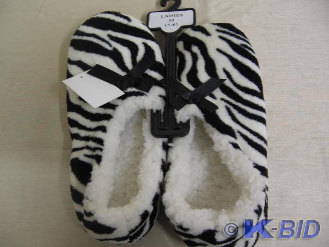lot 168 image: Ladies size medium (7-8) zebra prin...