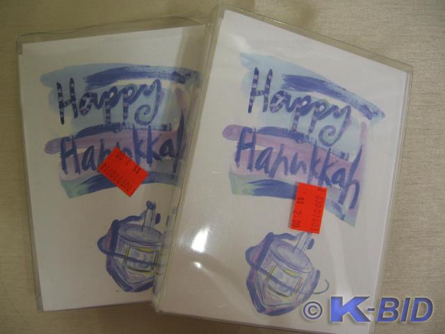 lot 203 image: Hahnkkah invitations.