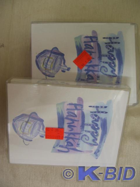 lot 204 image: Hahnkkah invitations.