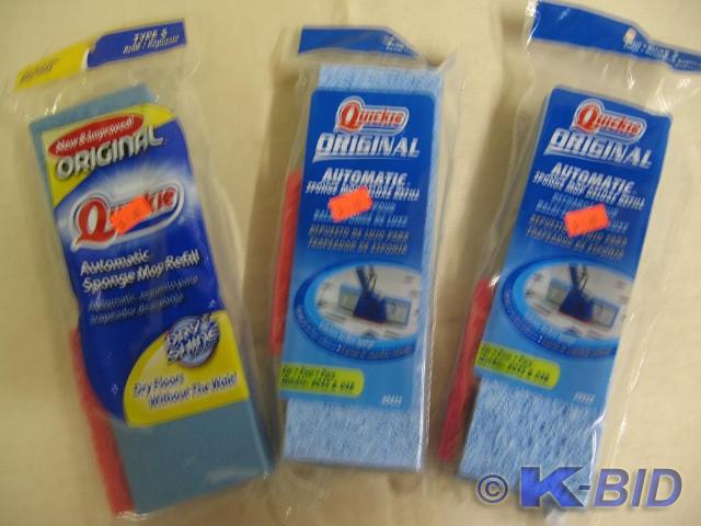 lot 259 image: Quickie automatic sponge mop refill...