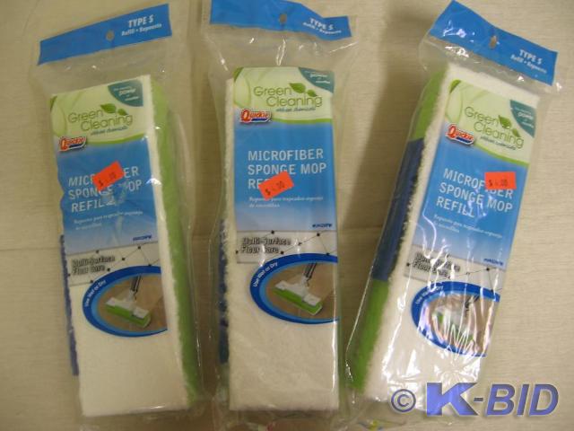 lot 260 image: Quickie microfiber sponge top refil...