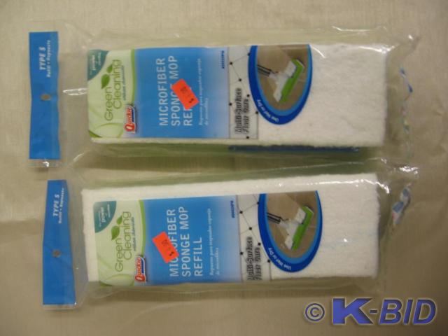 lot 262 image: Quickie microfiber sponge top refil...