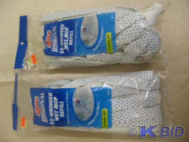 lot 264 image: Quickie EZ-Wringer wet mop refills ...