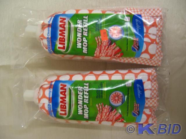 lot 275 image: Libman Wonder Mop Refills. Machine ...