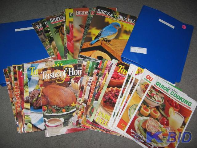 lot 43 image: Lot of Birds & Blooms, Taste of...
