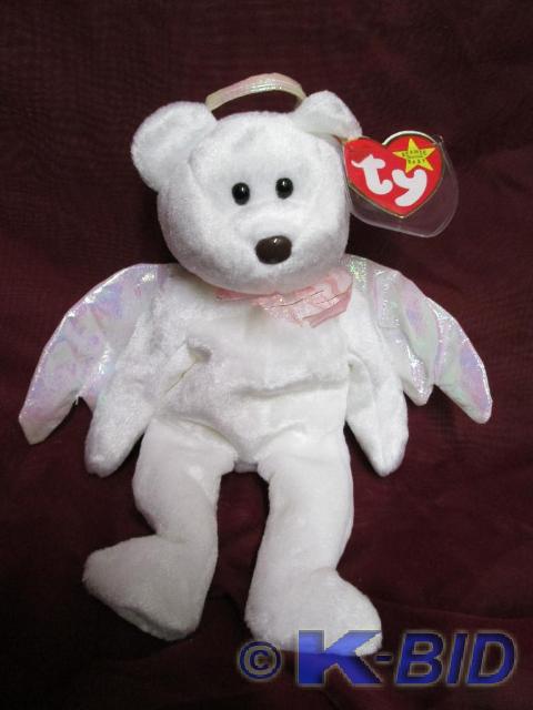 lot 100 image: Ty Beanie Babies Halo the bear. Min...