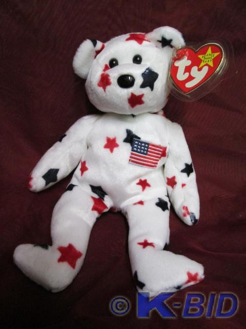 lot 101 image: Ty Beanie Babies Glory the bear. Mi...