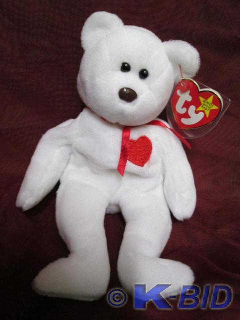 lot 102 image: Ty Beanie Babies Valentino the bear...