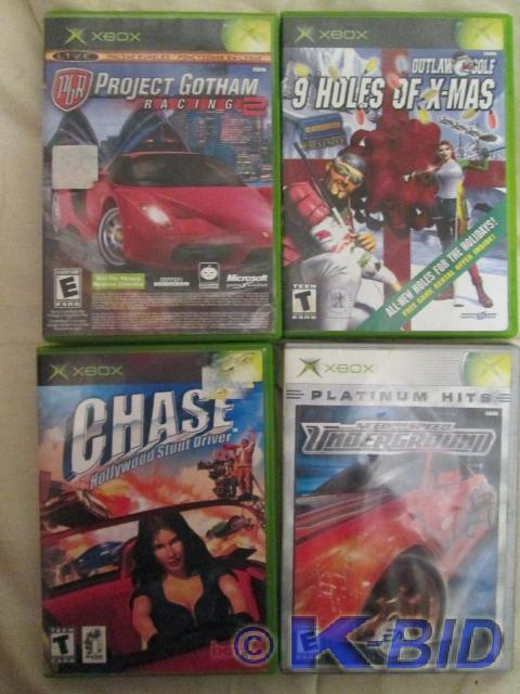 lot 15 image: Lot of 4 Xbox games, each is in exc...