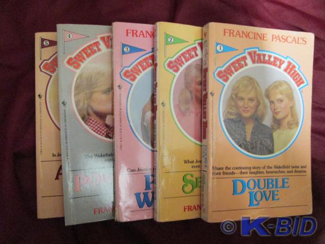 lot 158 image: Volumes 1 - 5 Sweet Valley High a...