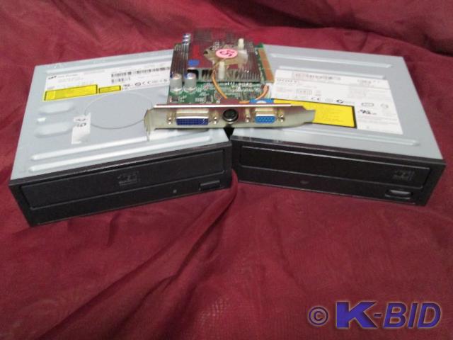 lot 162 image: Lot of CD-RRW drives and additiona...