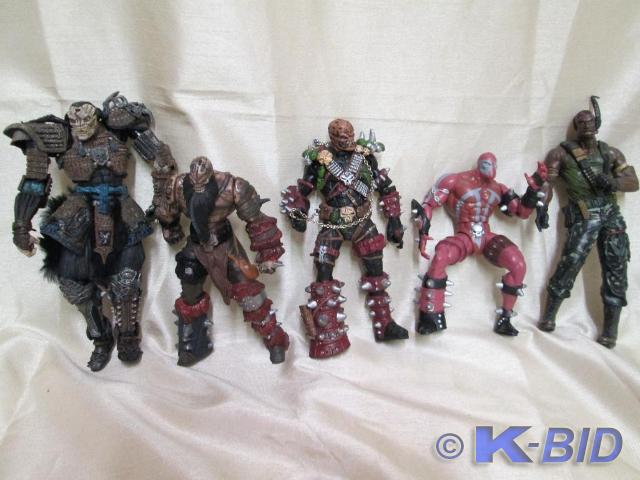 lot 169 image: Lot of war action figures.